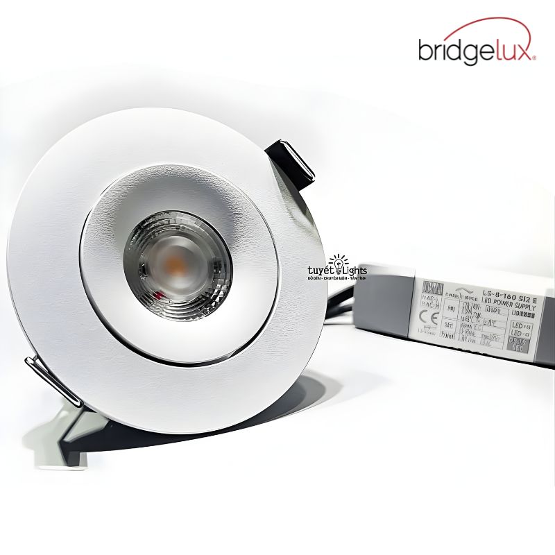 Bridgelux - Đèn Âm Trần Spotlight OEM 7W | Akimi Focus 24°